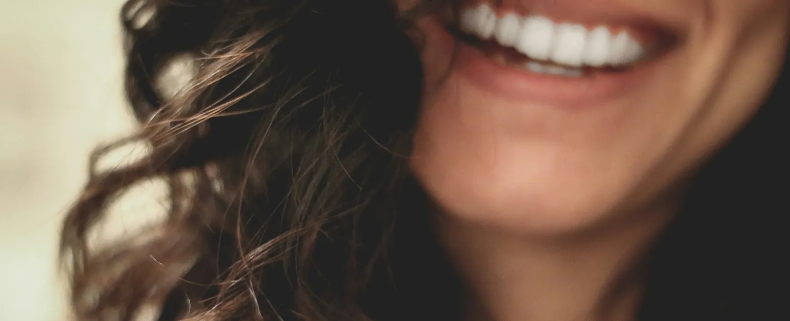 Illustrative smile photograph; not a treatment result